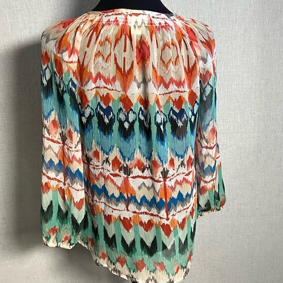 Sundance 100%‎ Silk Blouse- Small - Picture 4 of 8